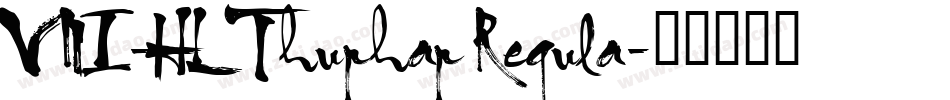 VNI-HLThuphap Regula字体转换
